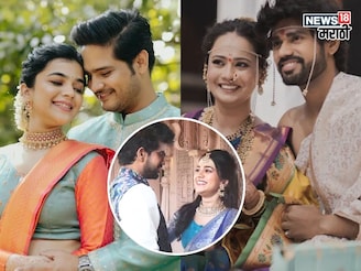 खऱ्या लग्नात राहून गेलेलं कृतिका-चेतनचं ते स्वप्न, मालिकेत झालं पूर्ण, PHOTO