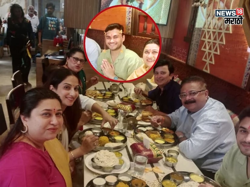 सुकन्या मोने यांनी पोस्टमध्ये केळवणाचा चमचमीत मेन्यू देखील शेअर केला. त्यांनी सांगितलं, 