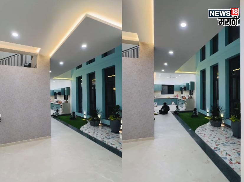 सूरज चव्हाणच्या त्याच पत्र्याच्या घराच्या जागी आता दुमजली, अलिशान बंगला उभा राहिला आहे. काही महिन्यांपूर्वी उपमुख्यमंत्री अजित पवार यांनी घर बांधून देण्याचा शब्द दिला होता. त्यानंतर त्यांनी स्वतः बांधकामाची पाहणीही केली. अखेर हे घर पूर्ण झालं असून सूरजनं मोठ्या आनंदानं गृहप्रवेश केला.