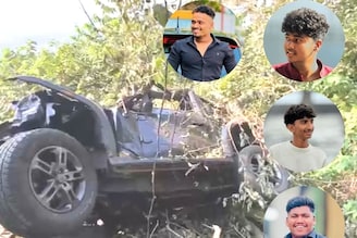 Thar ची फक्त चाकं उरली, 2 दिवस चौघांचे मृतदेह ताम्हिणी घाटातच होते पडलेले, गाडीच