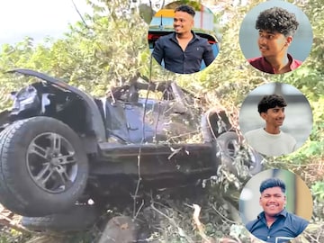 Thar ची फक्त चाकं उरली, 2 दिवस चौघांचे मृतदेह होते ताम्हिणी घाटात, गाडीचे PHOTOS Thar ची फक्त चाकं उरली, 2 दिवस चौघांचे मृतदेह होते ताम्हिणी घाटात, गाडीचे PHOTOS