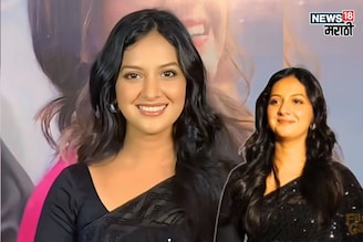 गुलाबी साडीचं काय, काळ्या साडीतही दिसते भारी, तेजश्रीचे फोटो SAVE करून ठेवाल