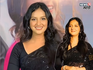 गुलाबी साडीचं काय, काळ्या साडीतही दिसते भारी, तेजश्रीचे फोटो SAVE करून ठेवाल