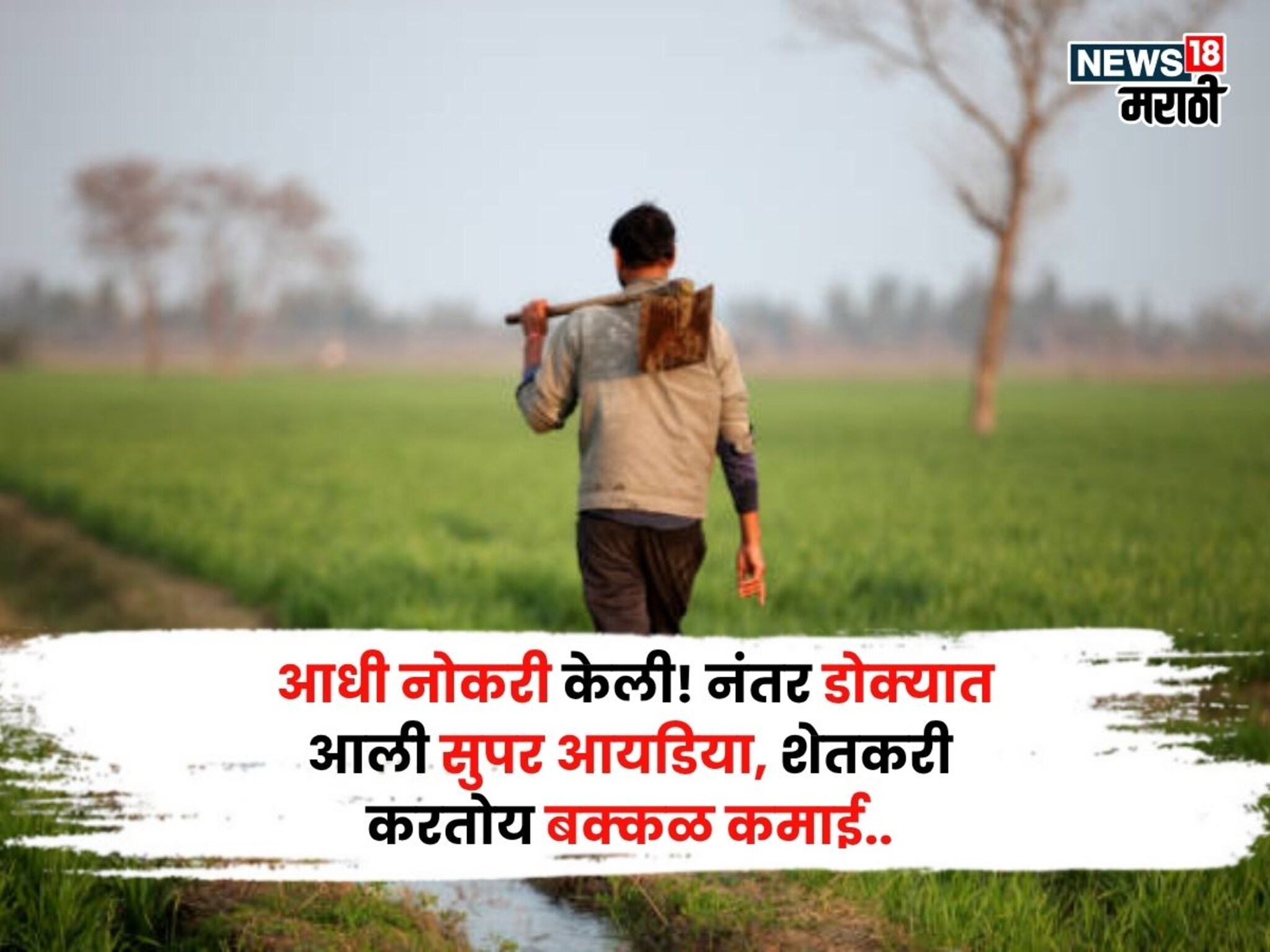 आधी नोकरी केली! नंतर डोक्यात आली सुपर आयडिया, आता तरुण शेतकरी या व्यवसायातून करतोय लाखोंची कमाई आधी नोकरी केली! नंतर डोक्यात आली सुपर आयडिया, आता तरुण शेतकरी या व्यवसायातून करतोय लाखोंची कमाई