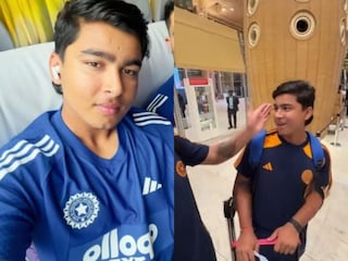 वय विचारलं... हात कानाजवळ नेला, वैभव सूर्यवंशीचं इंडियाच्या सीनियर खेळाडूंकडून रॅगिंग वय विचारलं... हात कानाजवळ नेला, वैभव सूर्यवंशीचं इंडियाच्या सीनियर खेळाडूंकडून रॅगिंग