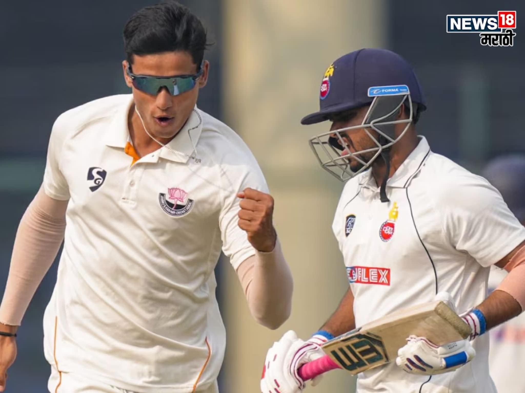 रणजी ट्रॉफीमध्ये जम्मू काश्मीरने रचला इतिहास, 96 वर्षांत असं पहिल्यांदाच घडलं! दिल्लीच्या पराभवात 'शर्माजी का बेटा' रणजी ट्रॉफीमध्ये जम्मू काश्मीरने रचला इतिहास, 96 वर्षांत असं पहिल्यांदाच घडलं! दिल्लीच्या पराभवात 'शर्माजी का बेटा'