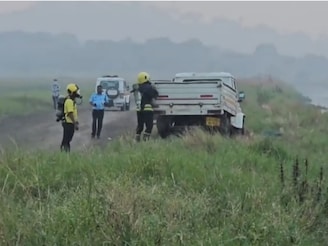 अचानक हिरव्या रंगाचा वायू पसरला, एकाचा मृत्यू, मुंबईजवळील घटनेचे PHOTOS
