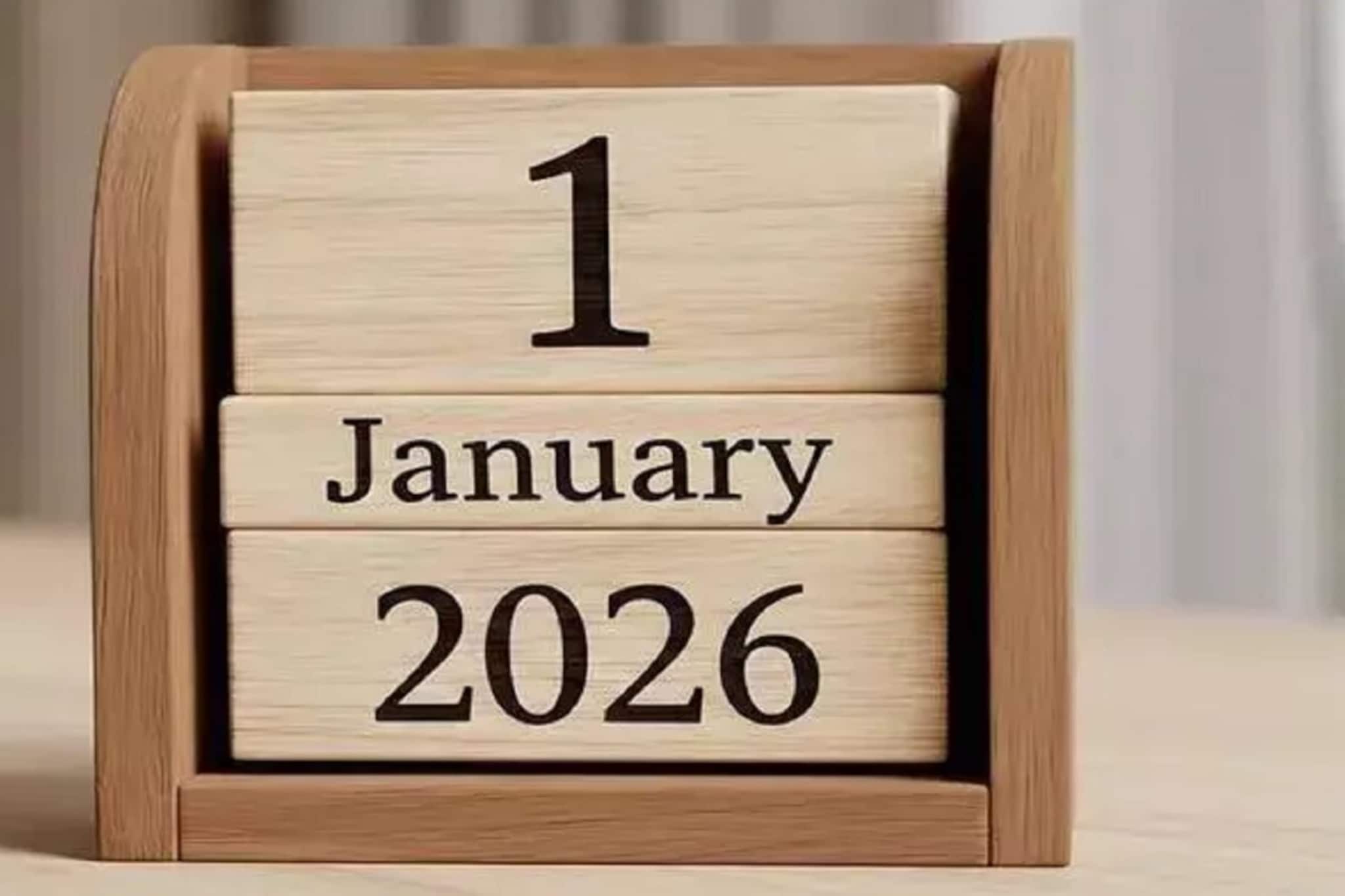 1 जानेवारी 2026 पासून बदलणार मोठे नियम! तुम्हाला होऊ शकतो फायदा, पाहा लिस्ट