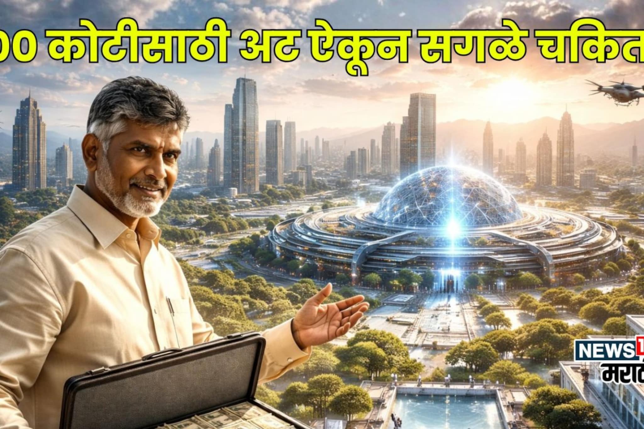 मी 100 कोटी रुपयांचे बक्षीस देईन, मुख्यमंत्र्यांनी घातली 'अमरावती'ची अट मी 100 कोटी रुपयांचे बक्षीस देईन, मुख्यमंत्र्यांनी घातली 'अमरावती'ची अट