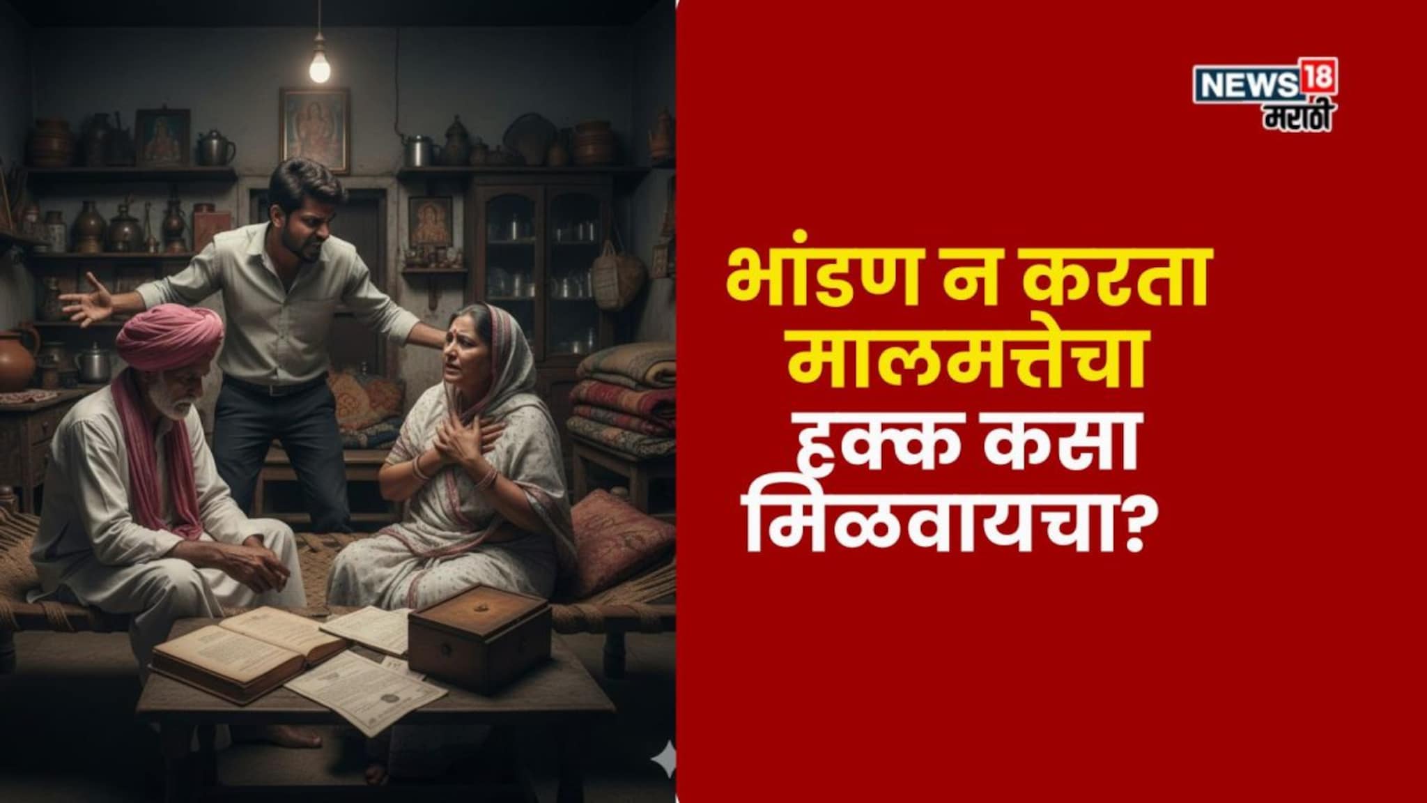 कौटुंबिक वाद न घालता जमीन मालमत्ता वाटणीत स्वत:चा हक्क कसा मिळवायचा?