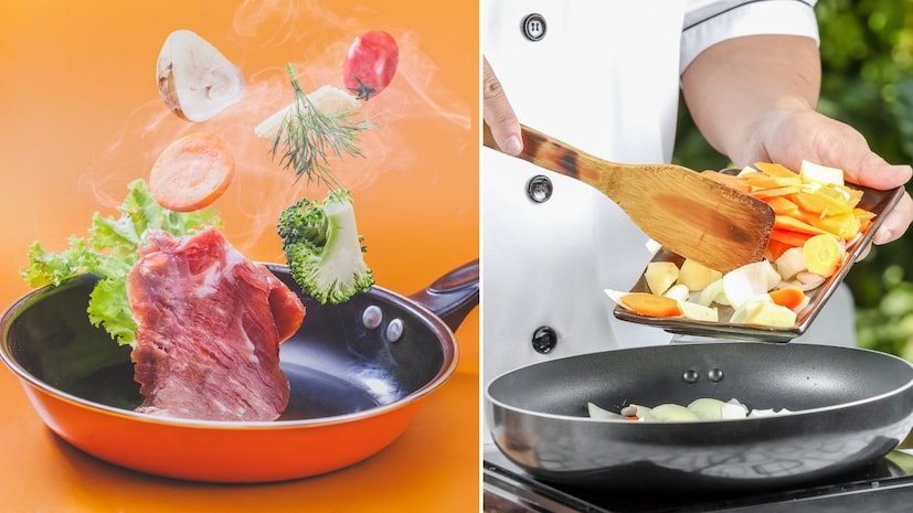 चुकीच्या रेसिपींसाठी नॉनस्टिकचा वापर : तुम्ही पास्ता सॉससारखे पदार्थ बनवत असाल, ज्याला खूप वेळ लागतो किंवा ज्यासाठी सतत ढवळणे आवश्यक असते. अशा पदार्थांसाठी नॉनस्टिक भांडी वापरणे टाळावे. नॉनस्टिक भांड्यांमध्ये उष्णता समान रीतीने पसरत नाही आणि त्यामुळे रेसिपीला अपेक्षित फ्लेवर मिळत नाही. याव्यतिरिक्त, जास्त वेळ नॉनस्टिक भांड्यात अन्न शिजवत राहिल्याने अन्नातून रसायने बाहेर पडण्याचा धोका वाढतो, जे आरोग्यासाठी हानिकारक ठरू शकते. त्यामुळे जास्त वेळ लागणाऱ्या रेसिपींसाठी स्टेनलेस स्टील किंवा कास्ट आयर्न सारखी भांडी निवडावीत. चुकीच्या रेसिपींसाठी नॉनस्टिकचा वापर : तुम्ही पास्ता सॉससारखे पदार्थ बनवत असाल, ज्याला खूप वेळ लागतो किंवा ज्यासाठी सतत ढवळणे आवश्यक असते. अशा पदार्थांसाठी नॉनस्टिक भांडी वापरणे टाळावे. नॉनस्टिक भांड्यांमध्ये उष्णता समान रीतीने पसरत नाही आणि त्यामुळे रेसिपीला अपेक्षित फ्लेवर मिळत नाही. याव्यतिरिक्त, जास्त वेळ नॉनस्टिक भांड्यात अन्न शिजवत राहिल्याने अन्नातून रसायने बाहेर पडण्याचा धोका वाढतो, जे आरोग्यासाठी हानिकारक ठरू शकते. त्यामुळे जास्त वेळ लागणाऱ्या रेसिपींसाठी स्टेनलेस स्टील किंवा कास्ट आयर्न सारखी भांडी निवडावीत.