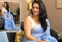 Girija Oak Blue Saree : निळ्या साडीमुळं एका रात्रीत 'नॅशनल क्रश' बनली गिरीजा! काय आहे या साडीचे वैशिष्ठ्य?