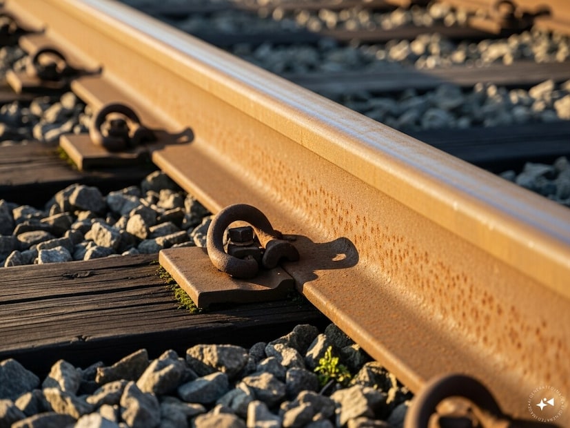 ट्रॅकच्या कडांवर किरकोळ पृष्ठभाग गंजण्याची शक्यता असते. रेल्वे इंजिनियरिंगमध्ये, ट्रॅकच्या कडांवर किरकोळ पृष्ठभाग गंज हानिकारक मानला जात नाही. त्याचा ट्रॅकच्या आयुष्यावर परिणाम होत नाही.