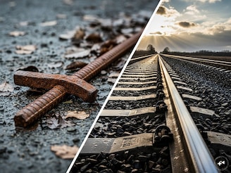 पावसात-उघड्यावरील लोखंड खराब होतं, पण रेल्वे रुळावर गंज का लागत नाही?