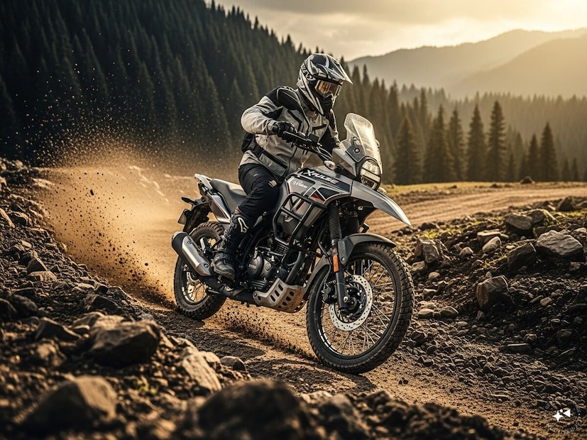 हिरो एक्सप्लस 200 4V - फ्रंट: टेलिस्कोपिक (लांब), रियर: 10-स्टेप अॅडजस्टेबल मोनोशॉक. ही परवडणाऱ्या सेगमेंटमधील सर्वोत्तम-टिकाऊ बाईकपैकी एक आहे. तिचा सस्पेंशन सेटअप विशेषतः खडबडीत आणि खडकाळ भूभागासाठी उत्कृष्ट आहे.