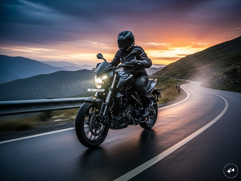 बजाज डोमिनार 400 - फ्रंट: USD (अपसाइड डाउन)फोर्क्स, रियर: मल्टी-स्टेप अॅडजस्टेबल मोनोशॉक. हा टूरिंगसाठी एक उत्तम पर्याय आहे. त्याचा मजबूत USD फ्रंट आणि अॅडजस्टेबल रियर मोनोशॉक लांब प्रवासात स्थिरता आणि आराम प्रदान करतो.