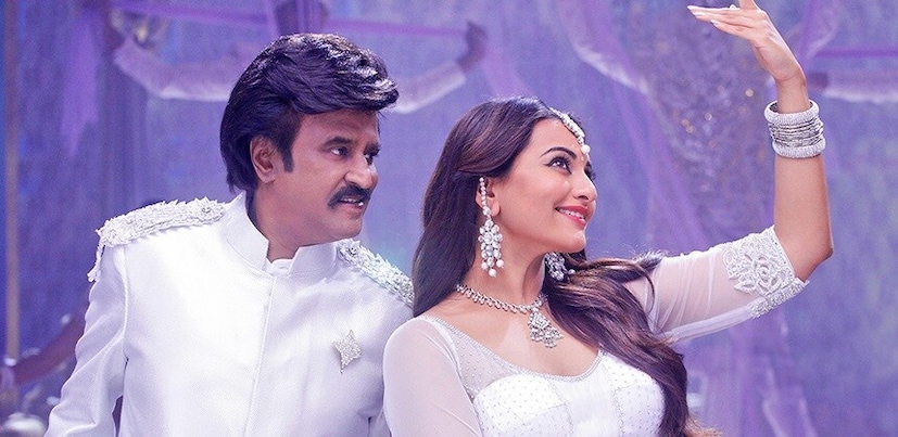 रजनीकांतचा 'लिंगा' हा चित्रपट 2014 मध्ये प्रदर्शित झाला होता. सोनाक्षी सिन्हा आणि अनुष्का शेट्टी यांच्या प्रमुख भूमिकेत होत्या.  सोनाक्षी रजनीकांतपेक्षा 37 वर्षांनी लहान आहे. तर अनुष्का शेट्टी त्यांच्यापेक्षा 31 वर्षांनी लहान आहे.