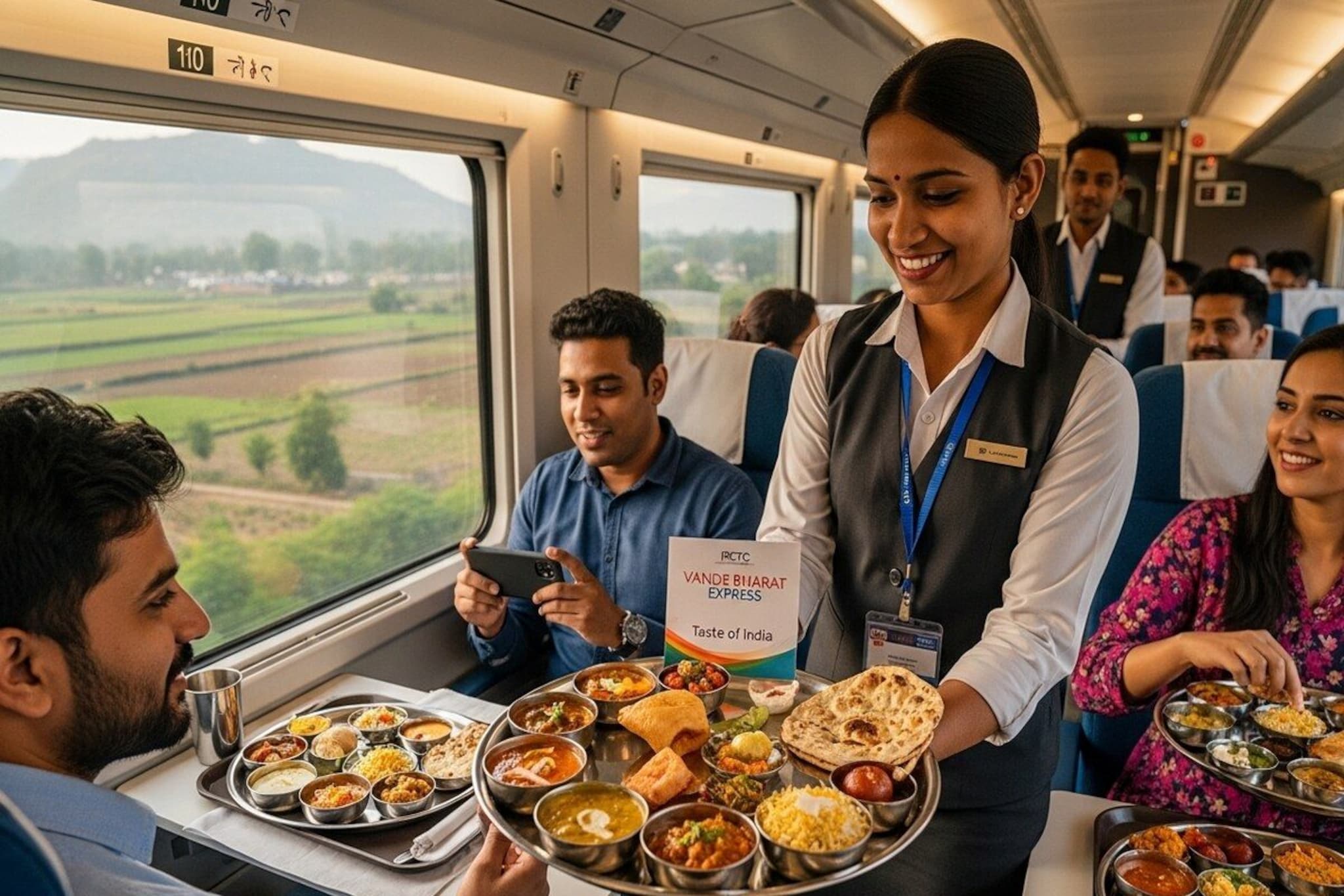 वंदे भारतच्या मेन्यूमध्ये आता मिळणार खास पदार्थ! असेल स्थानिक टच वंदे भारतच्या मेन्यूमध्ये आता मिळणार खास पदार्थ! असेल स्थानिक टच