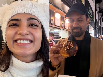 समांथाने हनीमूनसाठी निवडलं खास ठिकाण; राज निदिमोरूचा क्यूट लूक व्हायरल