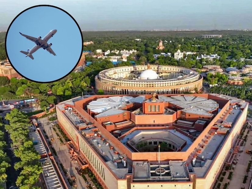 संसद भवन परिसर : मध्य दिल्लीमध्ये संसद, पंतप्रधानांचे निवासस्थान, मंत्रालय कार्यालये आणि इतर अनेक महत्त्वाची सरकारी कार्यालये याच ठिकाणी आहेत. त्यामुळे या भागावरून उड्डाण करण्यास सक्त मनाई आहे. या ठिकाणी कडक सुरक्षा व्यवस्था तैनात असतात. 