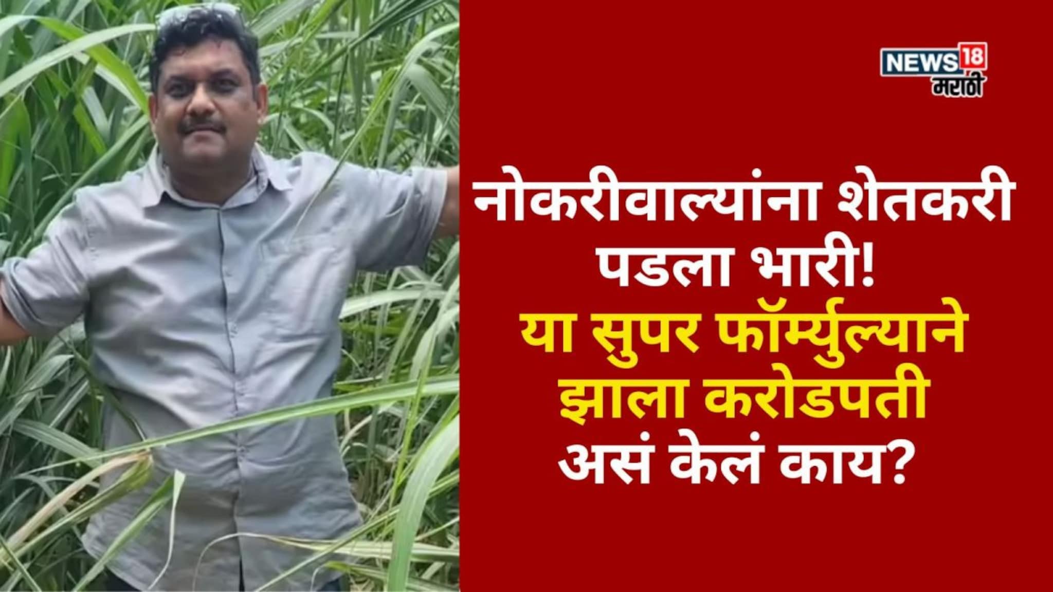 नोकरीवाल्यांना शेतकरी पडला भारी! या सुपर फॉर्म्युल्याने झाला करोडपती