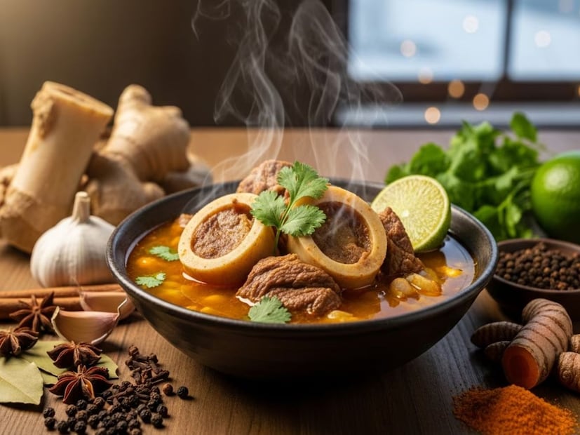 हे सूप त्वचा आणि नखांसाठीही फायदेशीर आहे. यातील कोलेजन आणि हायलुरोनिक अॅसिड त्वचेची दुरुस्ती जलद करतात, तसेच केस आणि नखे मजबूत होतात. एका अभ्यासानुसार, श्वसनसंस्थेवरील संसर्गात पाया सूप फायदेशीर ठरते. यातील ग्लाइसिन नावाचे पोषक घटक शांत झोप मिळवण्यास मदत करतात.