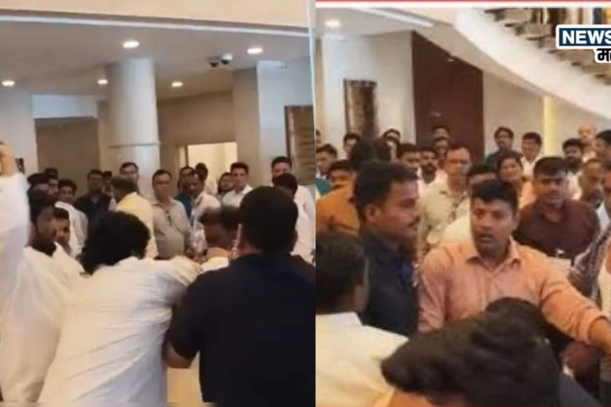 Jitendra Awhad Gopichand Padalkar Clash: विधानभवनातील हाणामारी पडणार महागात, तुरुंगवासाची शिफारस? चौकशी समितीच्या अहवालात मोठा खुलासा Jitendra Awhad Gopichand Padalkar Clash: विधानभवनातील हाणामारी पडणार महागात, तुरुंगवासाची शिफारस? चौकशी समितीच्या अहवालात मोठा खुलासा