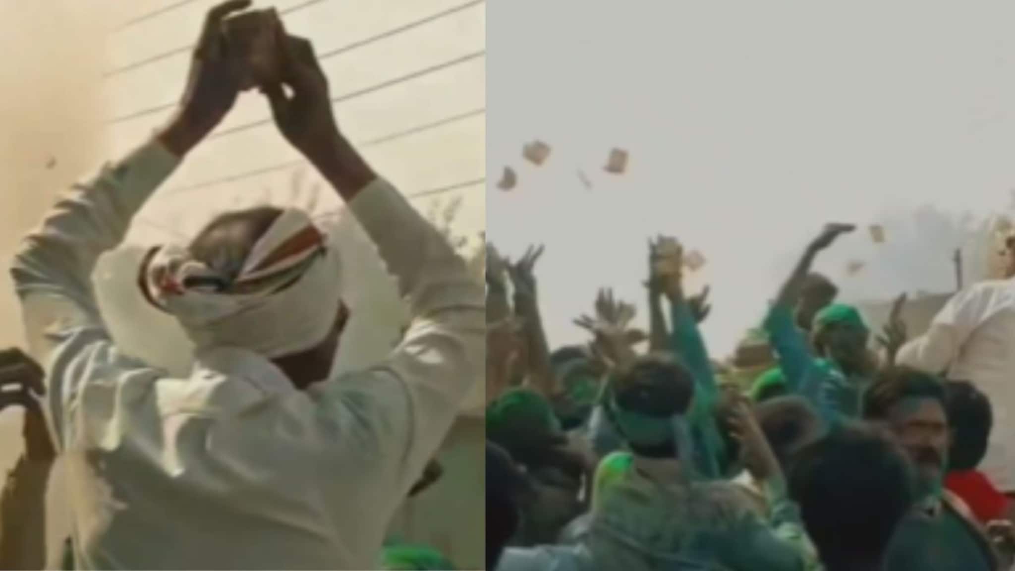 बाप तो बाप रहेंगा! बीडच्या नगरसेविकेच्या पतीचा उन्माद, धनंजय मुंडेंच्या निकटवर्तीयाने मिरवणुकीत उधळल्या नोटा; Video समोर