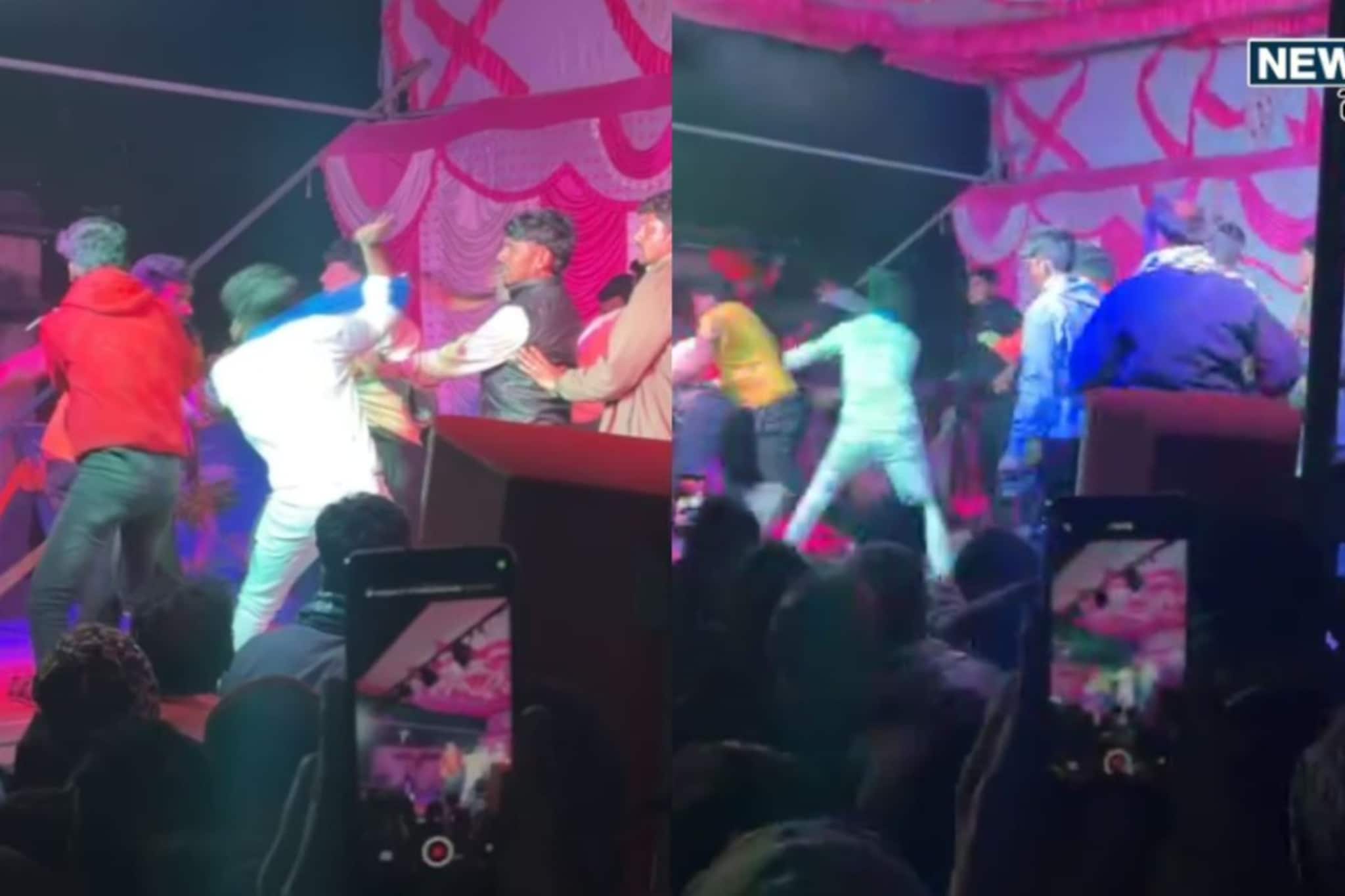 Beed Crime : बीडमध्ये तमाशाच्या कार्यक्रमात मोठा राडा, लाथा बुक्यांनी मारहाण