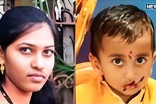 Buldhana Crime : हसतं खेळतं कुटूंब उद्धवस्त! पतीने झापेतच पत्नीला संपवलं, 4 वर्षाच्या पोटच्या मुलावर कुऱ्हाडीने सपासप वार