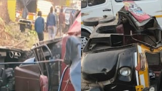 चाकण तळेगाव रोडवर अपघात चाकण तळेगाव रोडवर अपघात