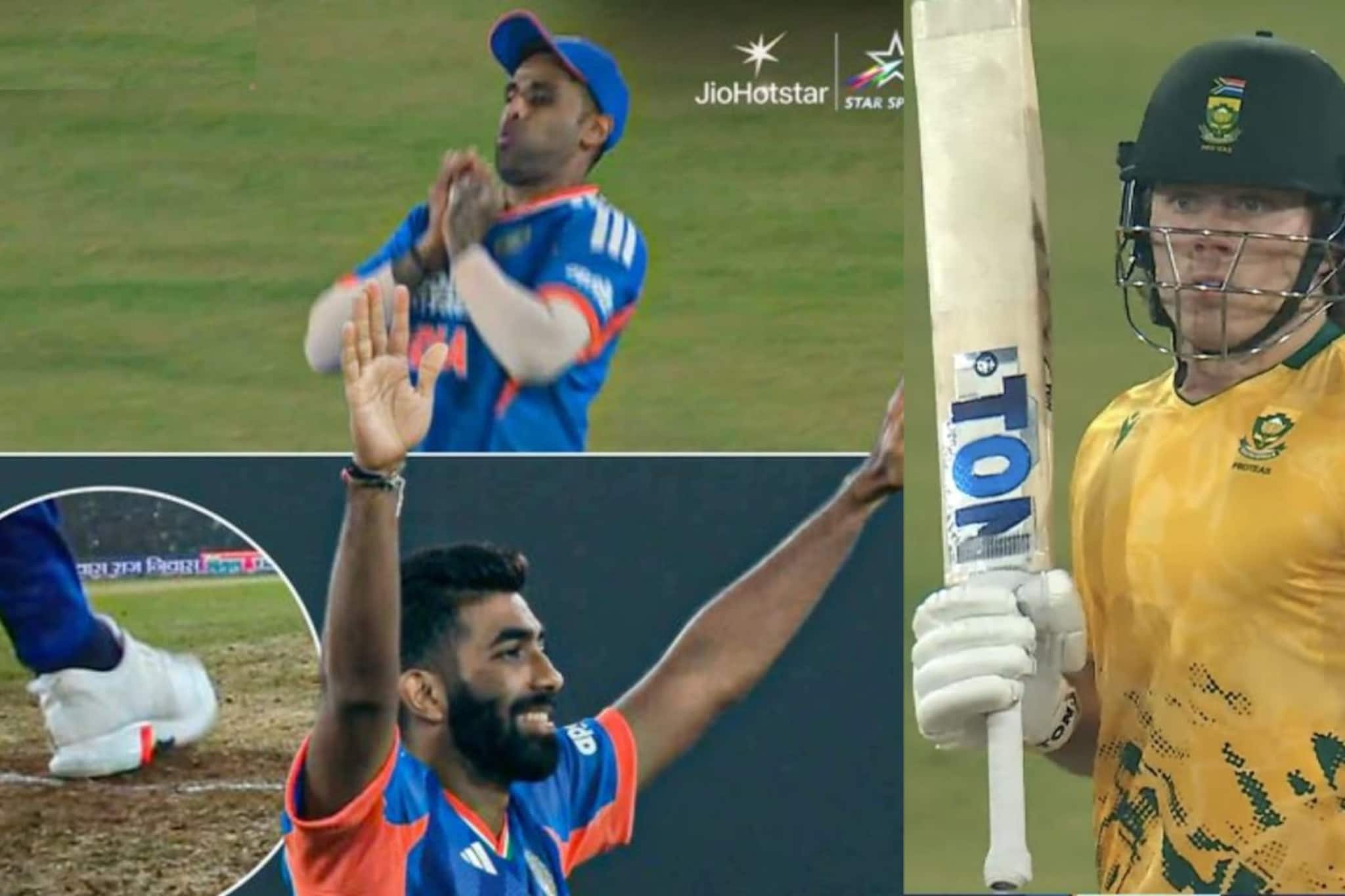 बुमराहच्या 'त्या' रेकॉर्डब्रेक विकेटवरून मोठा ड्रामा, आफ्रिकेचा खेळाडू Not Out अ बुमराहच्या 'त्या' रेकॉर्डब्रेक विकेटवरून मोठा ड्रामा, आफ्रिकेचा खेळाडू Not Out अ