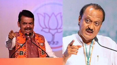देवेंद्र फडणवीस-अजित पवार