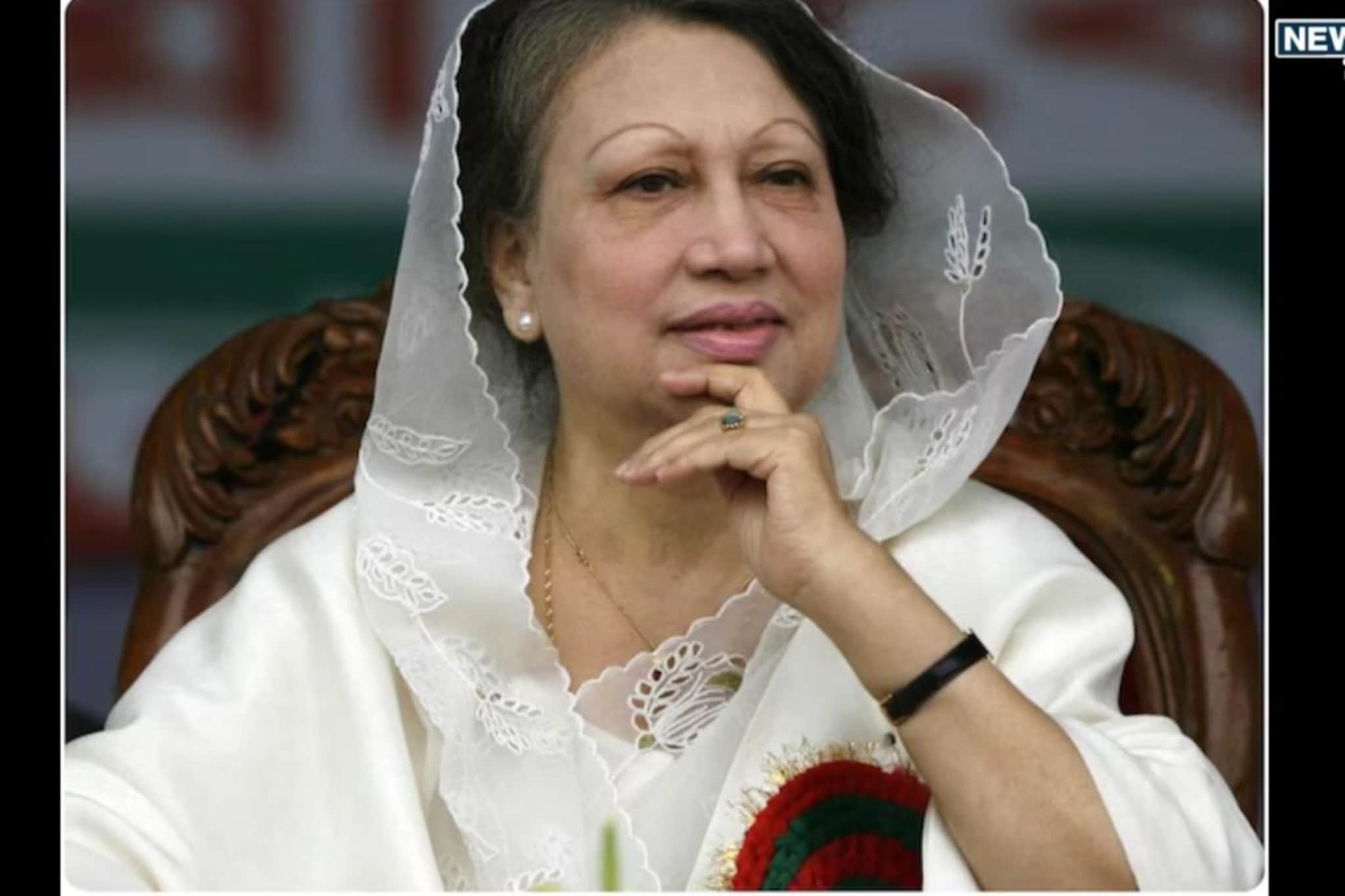 बांग्लादेशच्या पहिल्या महिला पंतप्रधान खालिदा जिया यांचं निधन