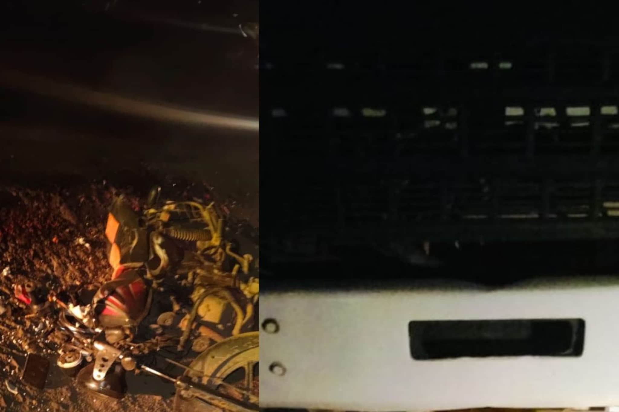 पवनचक्कीच्या वाहनाची दुचाकीला धडक, दोघांना चिरडले; ग्रामस्थांमध्ये संतापाची लाट