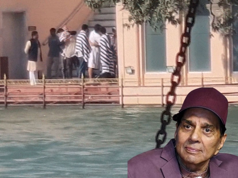  देओल कुटुंबीयांनी नुकतंच हरिद्वार येथे धर्मेंद्र यांच्या अस्थींचे विसर्जन केले. धर्मेंद्र यांचे नातू करण देओल यांनी अस्थी विसर्जित केल्या.