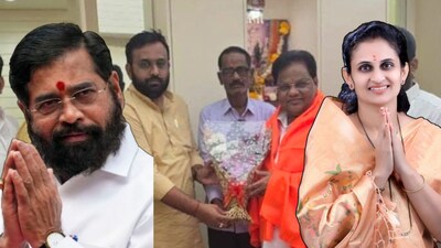 एकनाथ शिंदे-प्रणिता भालके