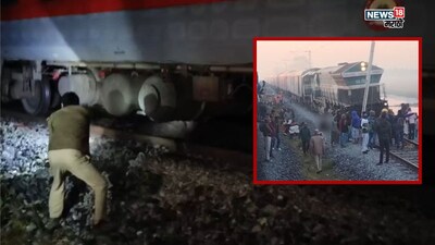 Rajdhani Express Derails After Hitting Elephant Herd; Passengers Safe, Elephants Die