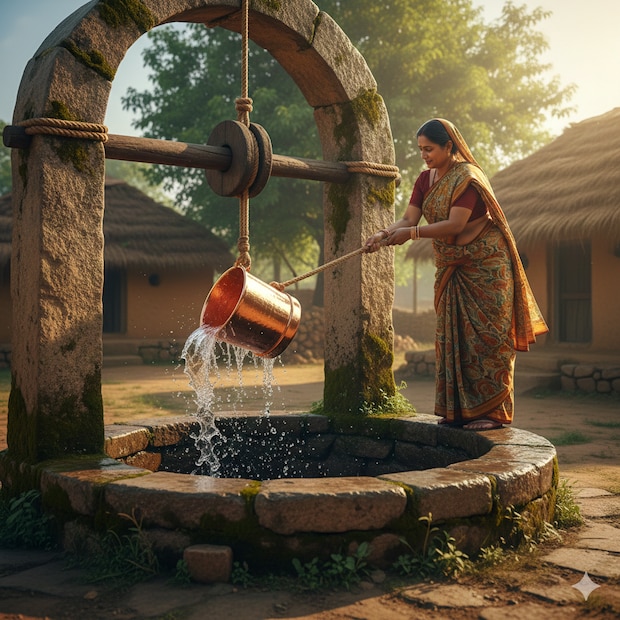 1. तांब्याची शक्ती: बॅक्टेरियाचा नैसर्गिक 'शत्रू'जुन्या काळात तांब्याचे भांडे (Copper Utensil) प्रत्येक घरात असायचे आणि पाणी साठवण्यासाठी त्याचा वापर होत असे. याच तांब्याच्या भांड्याचा उपयोग विहिरींमध्येही केला जात असे.