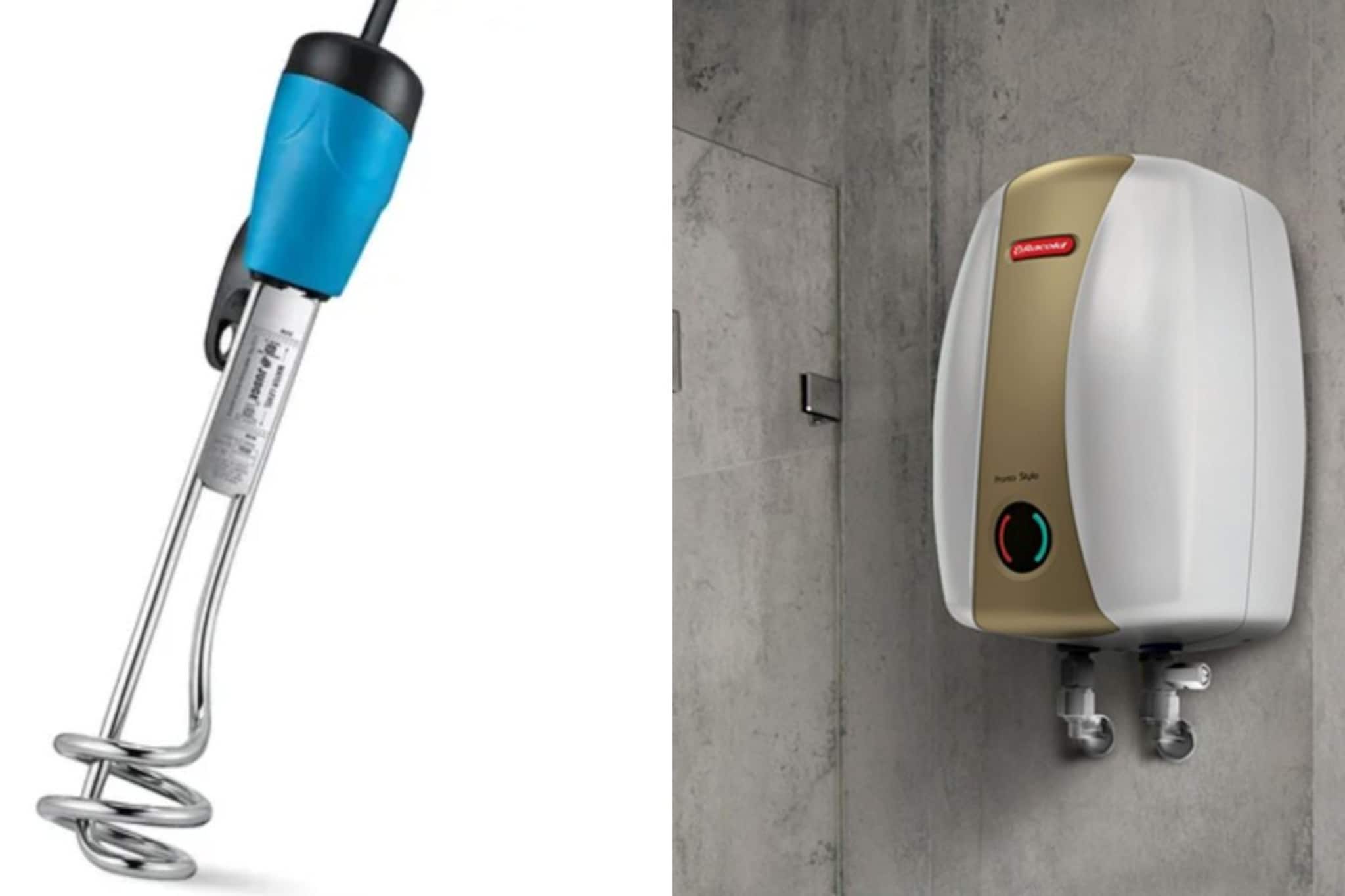 हिवाळ्यात पाणी गरम करण्यासाठी गिझर की हिटर रॉड? चांगला पर्याय कोणता? हिवाळ्यात पाणी गरम करण्यासाठी गिझर की हिटर रॉड? चांगला पर्याय कोणता?