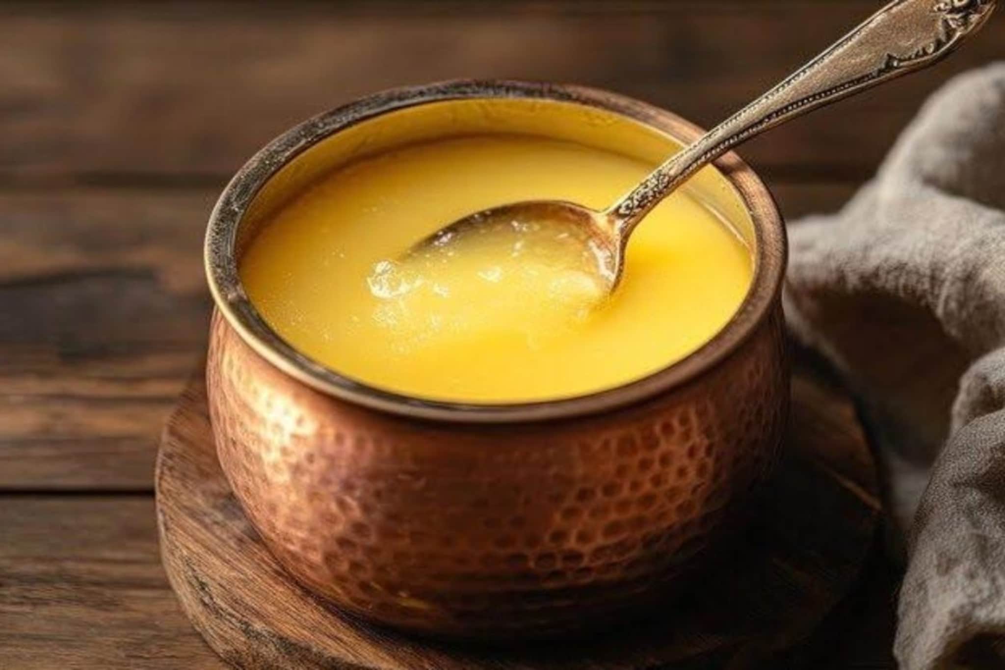 पचनशक्ती मजबूत, चेहरा ग्लो करेल; पचनाच्या समस्येवर तूप ठरेल घरगुती उत्तर पचनशक्ती मजबूत, चेहरा ग्लो करेल; पचनाच्या समस्येवर तूप ठरेल घरगुती उत्तर