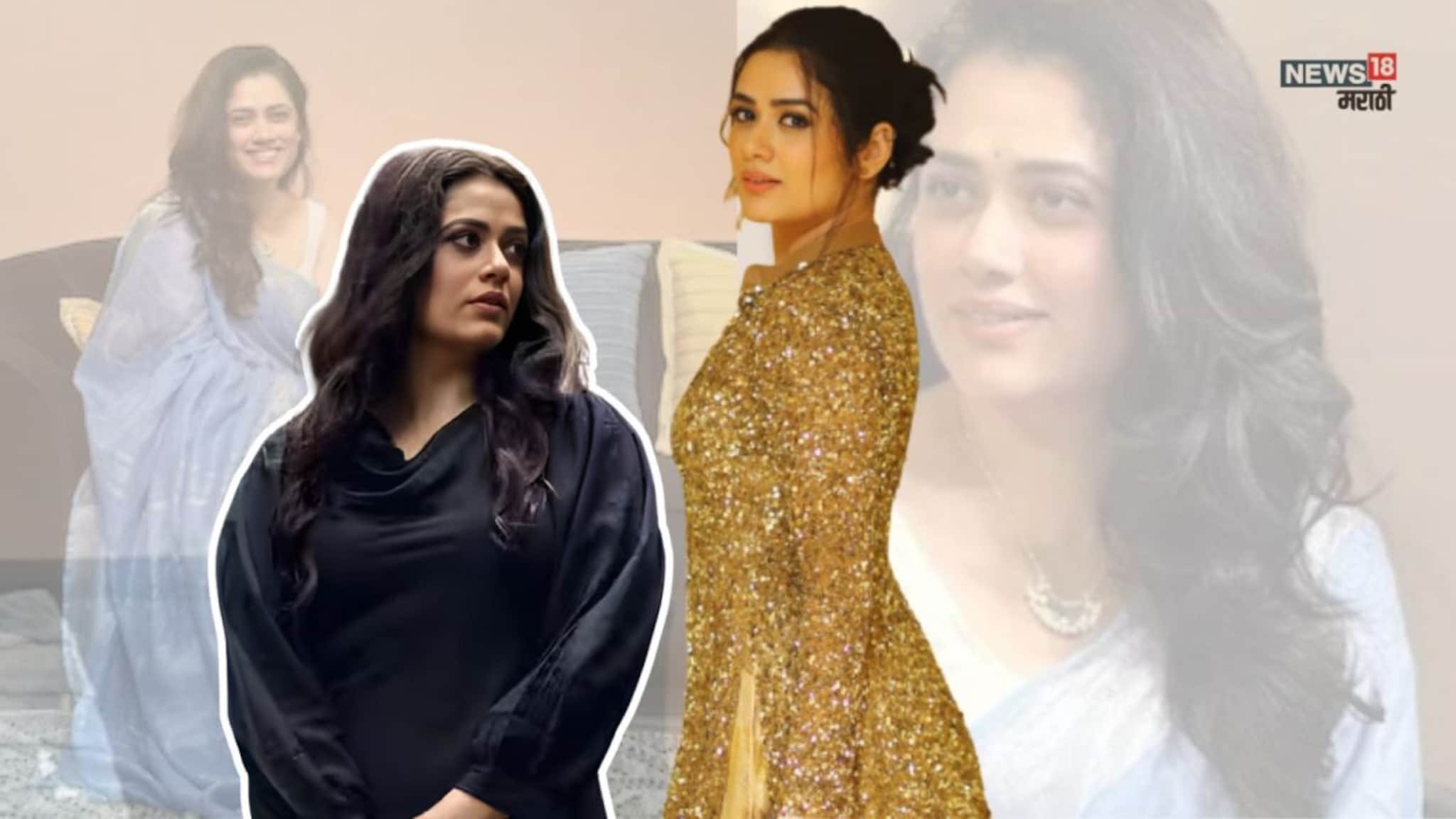 निळी साडीचं काय घेऊन बसलात, वेस्टर्न आऊटफिटमध्येही गिरीजा ओक दिसते तेवढीच सुंदर, पाहा PHOTOS