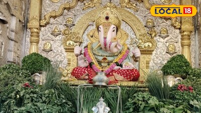 Dagdusheth Ganpati: दगडूशेठ बाप्पाला 21 पालेभाज्यांची आरास, संकष्टी चतुर्थीचा डोळ्यांचं पारणं फेडणारा Video