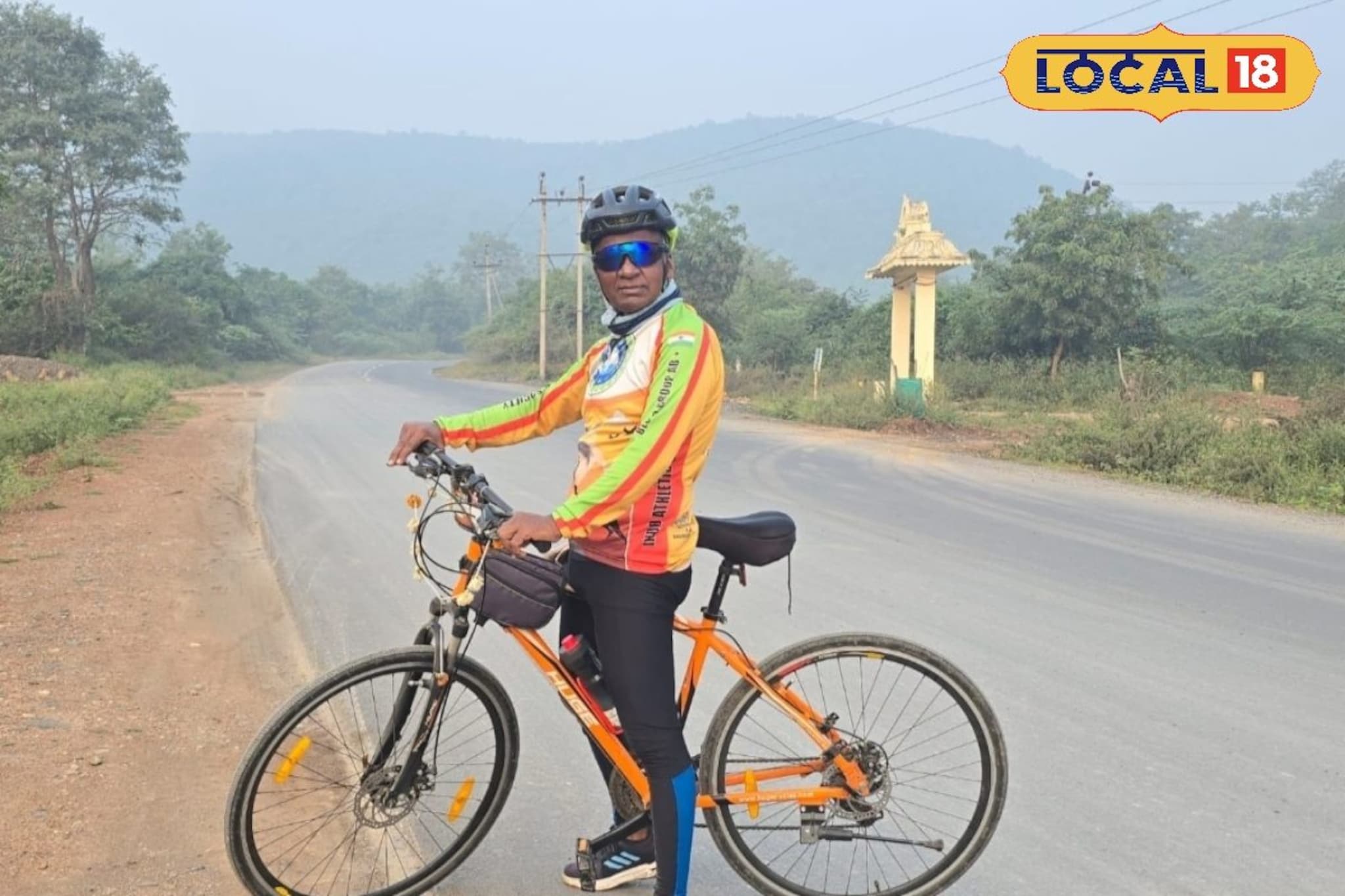 62 वर्षांच्या तरुणाचा आकुर्डी ते तिरुपती1136 किमी सायकल प्रवास, दिला खास संदेश