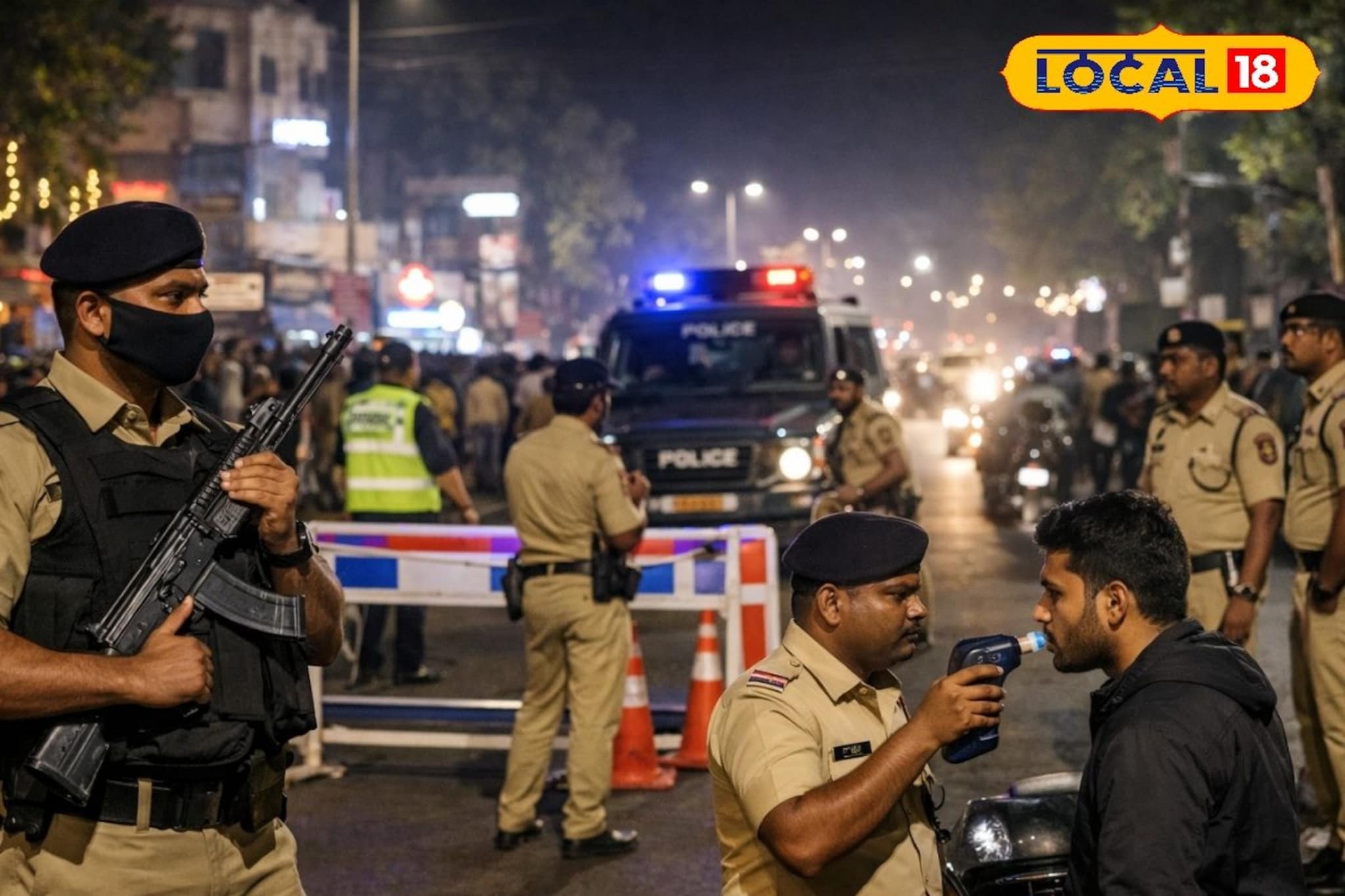 थर्टी फर्स्टला रस्त्यावर अजिबात करू नका ड्रामा, संभाजीनगर पोलिसांची 'स्पेशल' तया थर्टी फर्स्टला रस्त्यावर अजिबात करू नका ड्रामा, संभाजीनगर पोलिसांची 'स्पेशल' तया