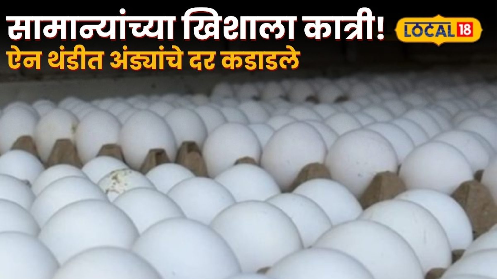 सामान्यांच्या खिशाला कात्री!ऐन थंडीत अंड्यांचे दर कडाडले; पुढील २ महिने असाच राहणार 'महागाई'चा तडाखा!