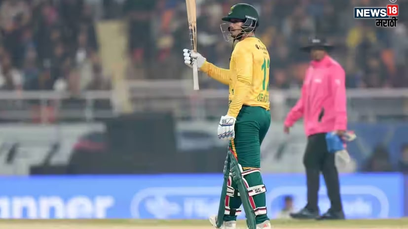 क्विंटन डी कॉकने  केवळ 46 बॉलमध्ये 5 फोर आणि 7 सिक्सच्या मदतीने 90 धावांची तडाखेबाज खेळी साकारली. त्याच्या 90 धावांमुळे टीम इंडियाचं गणित फिसकटलं.