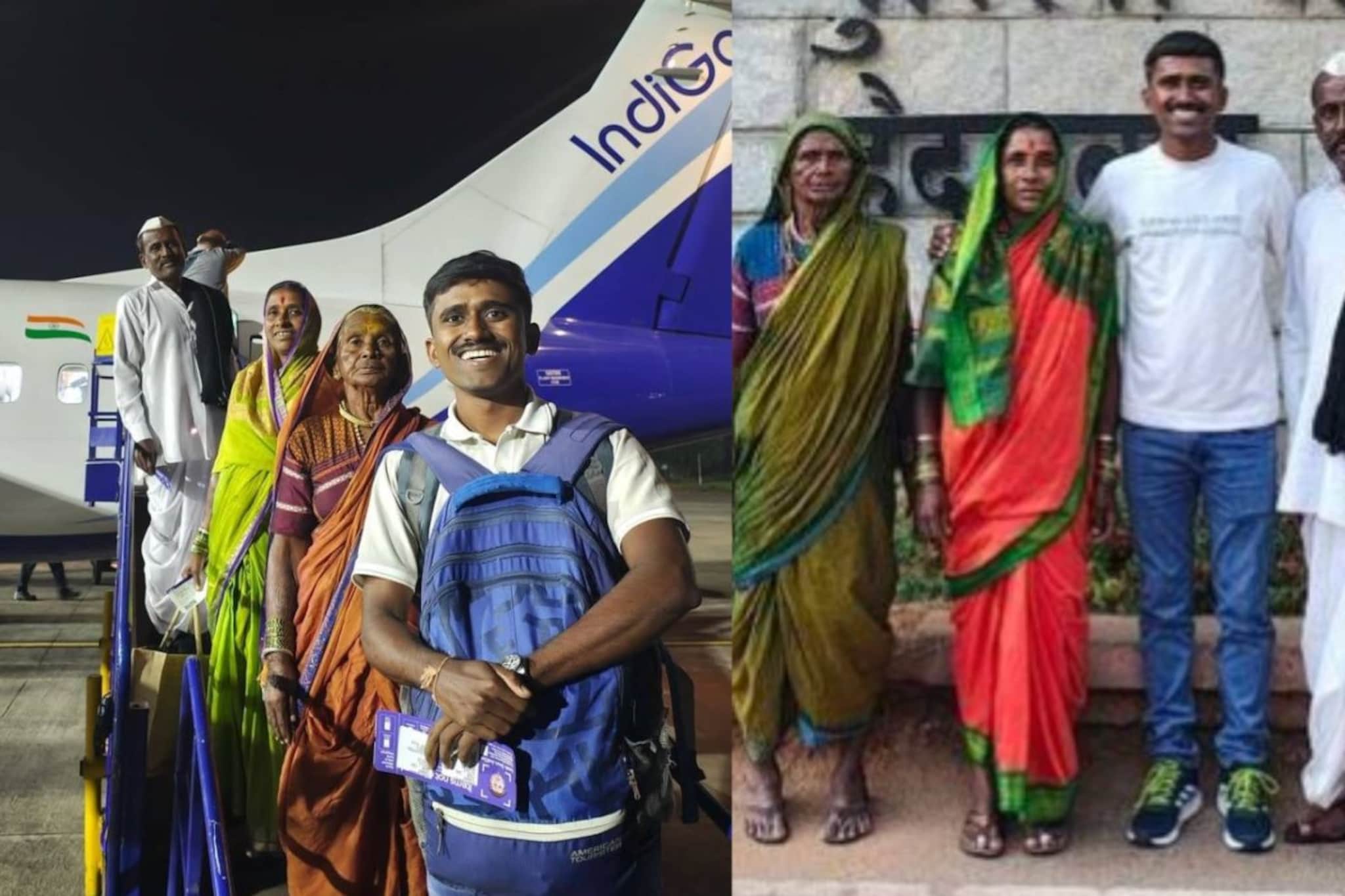 IPS बिरदेव डोणे यांच्या कुटुंबाचा पहिलाच विमान प्रवास, डोळ्यात पाणी आणणारी पोस्ट