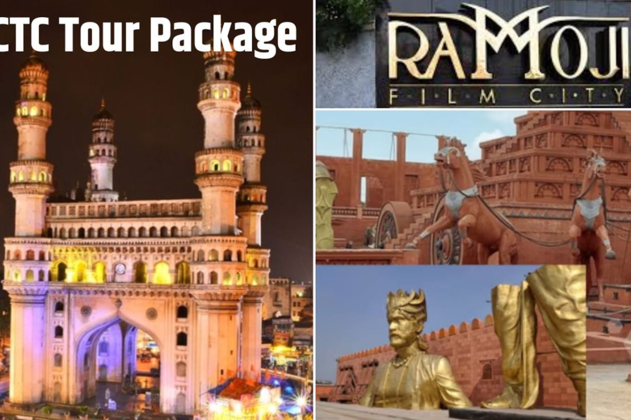 'स्प्लेंडिड हैदराबाद विथ रामोजी..' मुंबईहून IRCTC चं खास टूर पॅकेज! आजच करा बुक