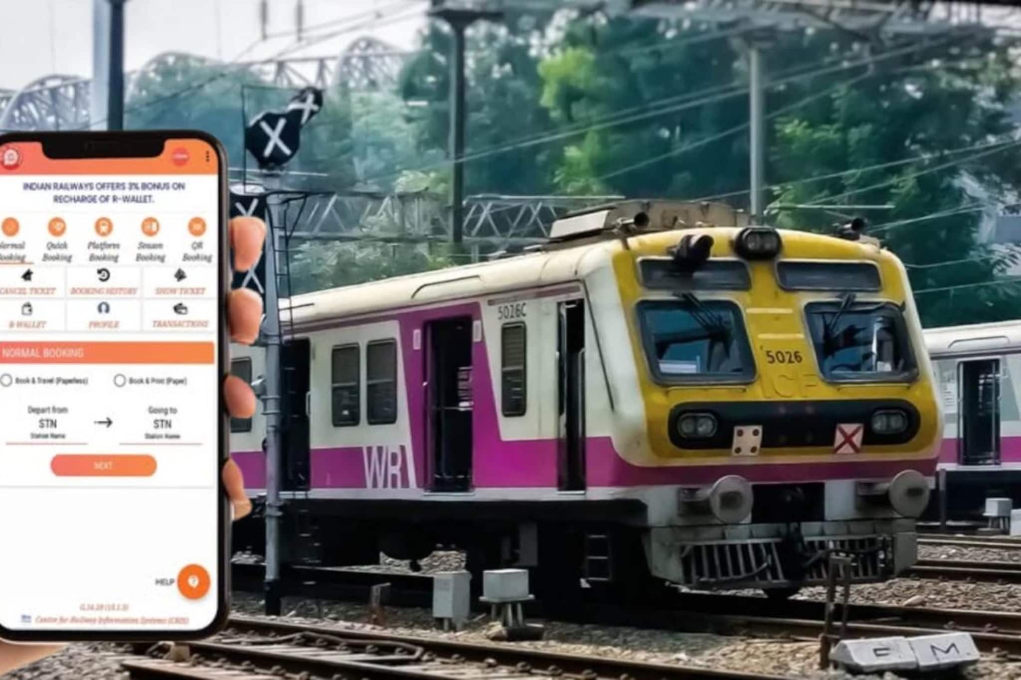 UTS वर लोकलचं तिकिट काढणाऱ्यांसाठी रेल्वेचं नव फर्मान, आता प्रवाशांना प्रिंट... UTS वर लोकलचं तिकिट काढणाऱ्यांसाठी रेल्वेचं नव फर्मान, आता प्रवाशांना प्रिंट...
